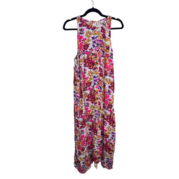 Natural Life Floral Maxi Dress Size Medium - Picture 2 of 8
